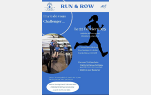 Run and Row - Ouvert à tous, adhérents et non adhérents au club !